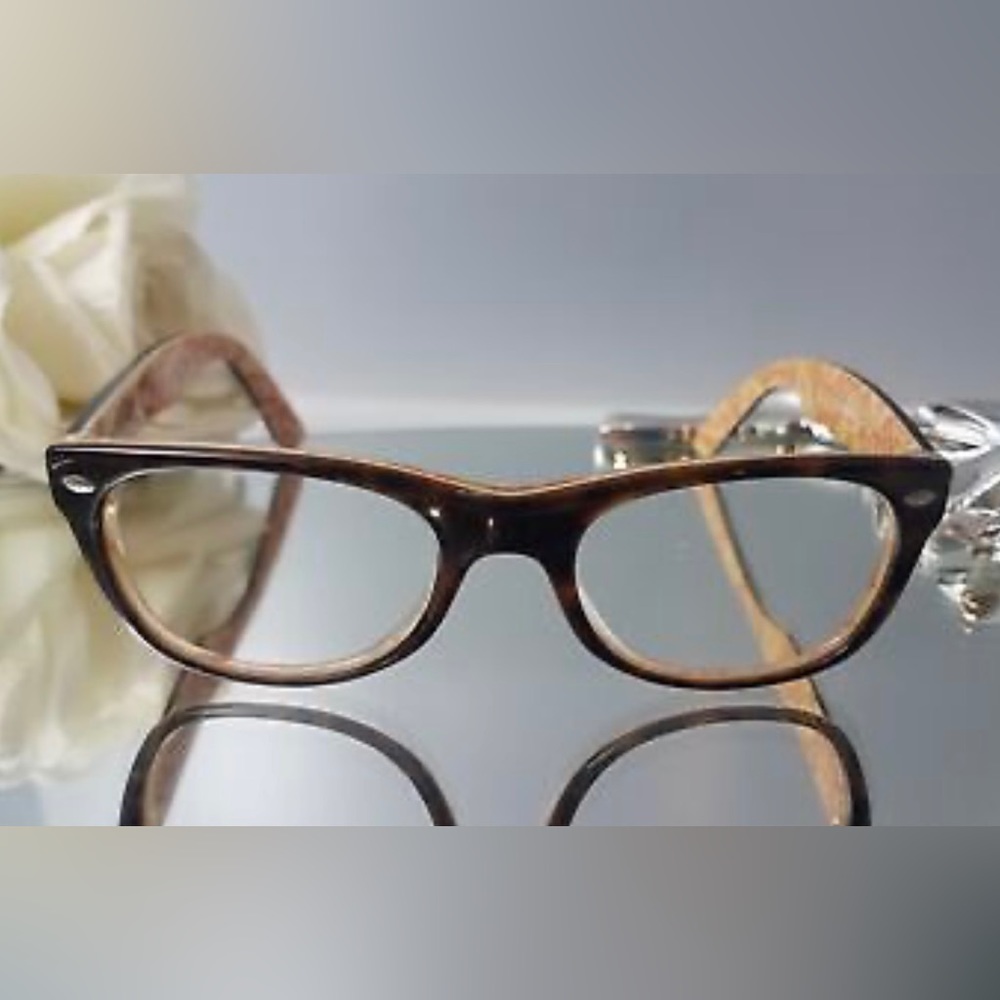 Ray-Ban RB 5184 5057 Brown Eyeglasses Frames | 50-18-145